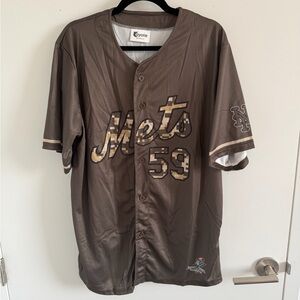 New York Mets camo Sean Manaea promo jersey